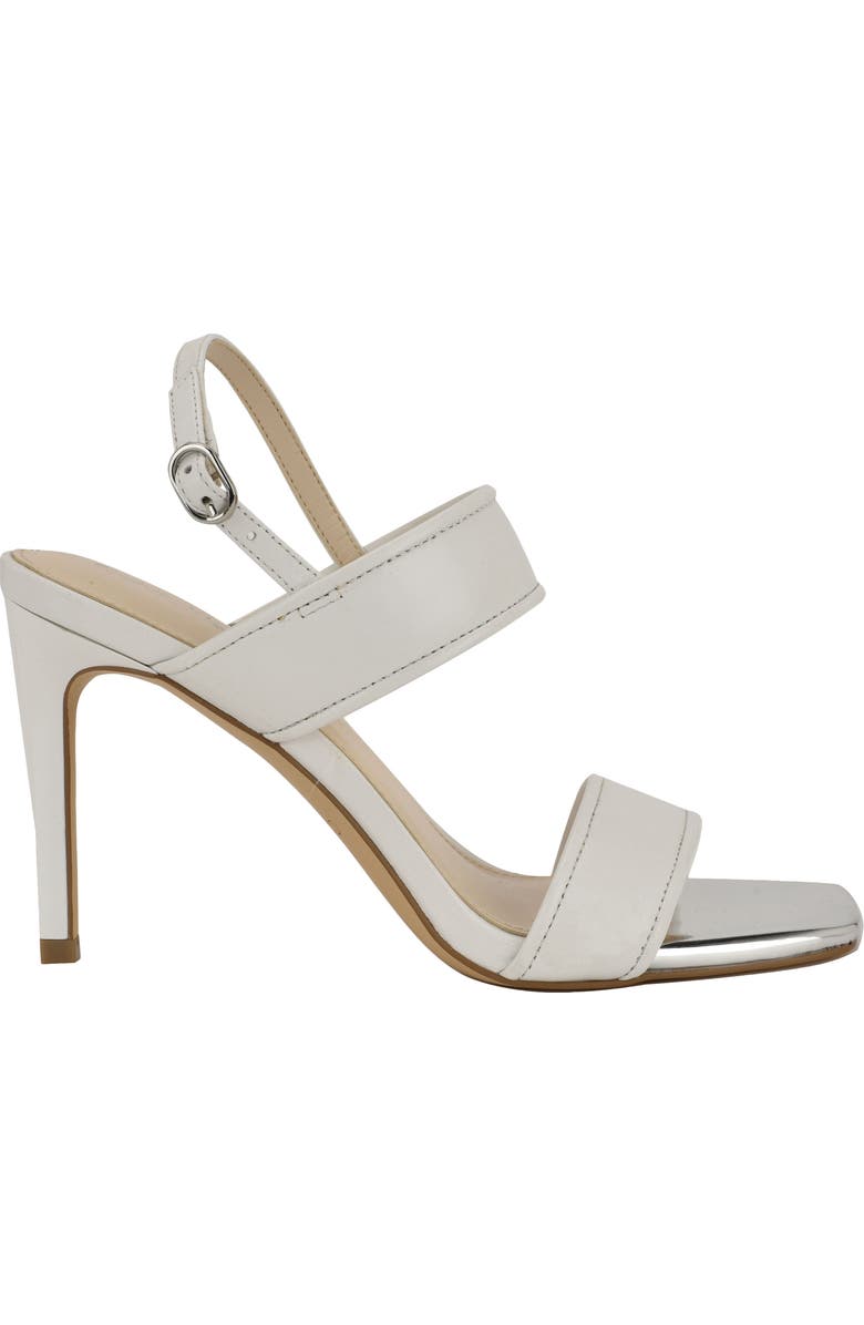 Calvin Klein Amour Slingback Sandal, Alternate, color, White