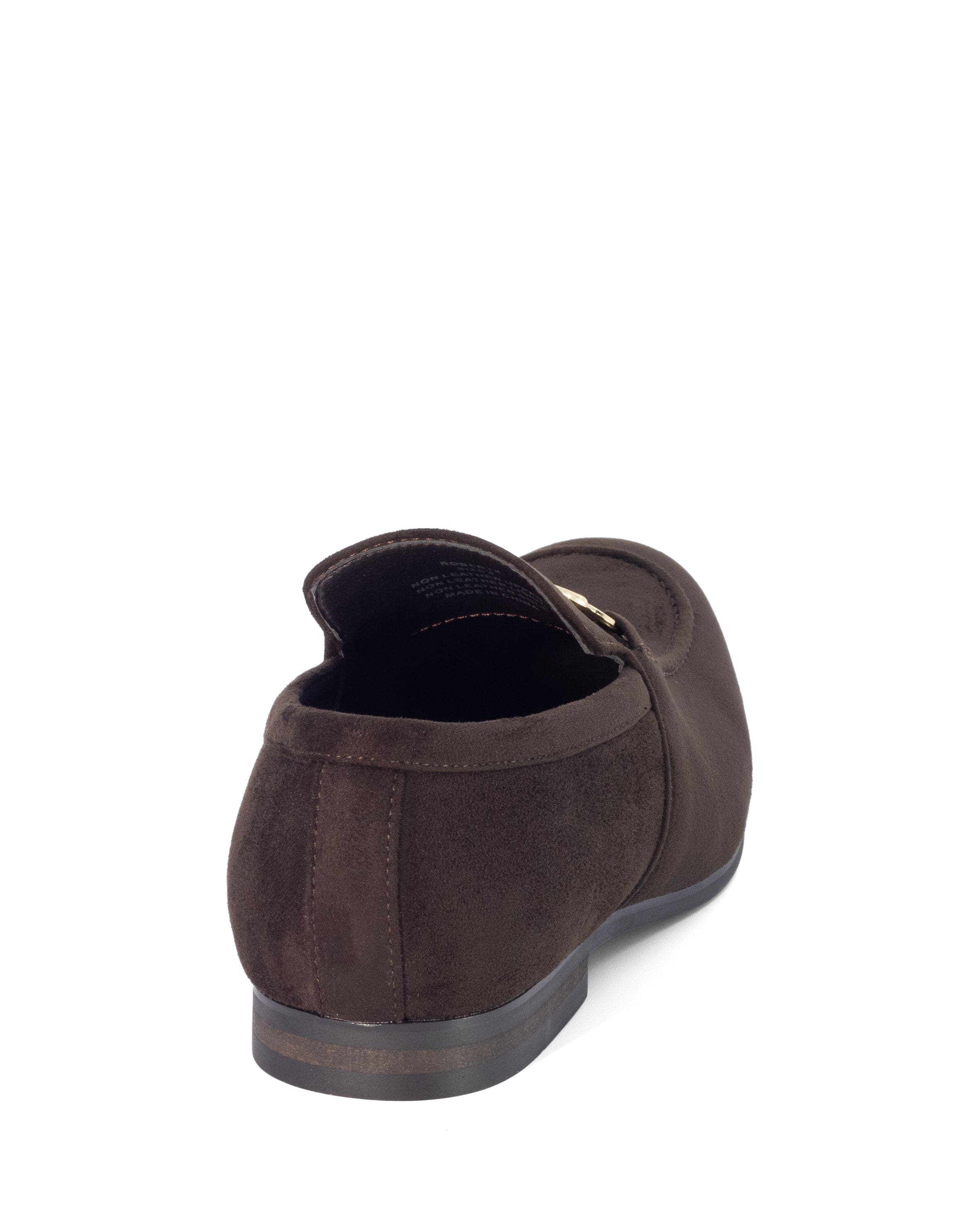 Uncut Roberts Almond Toe Loafer, Alternate, color, Chocolate Microsuede