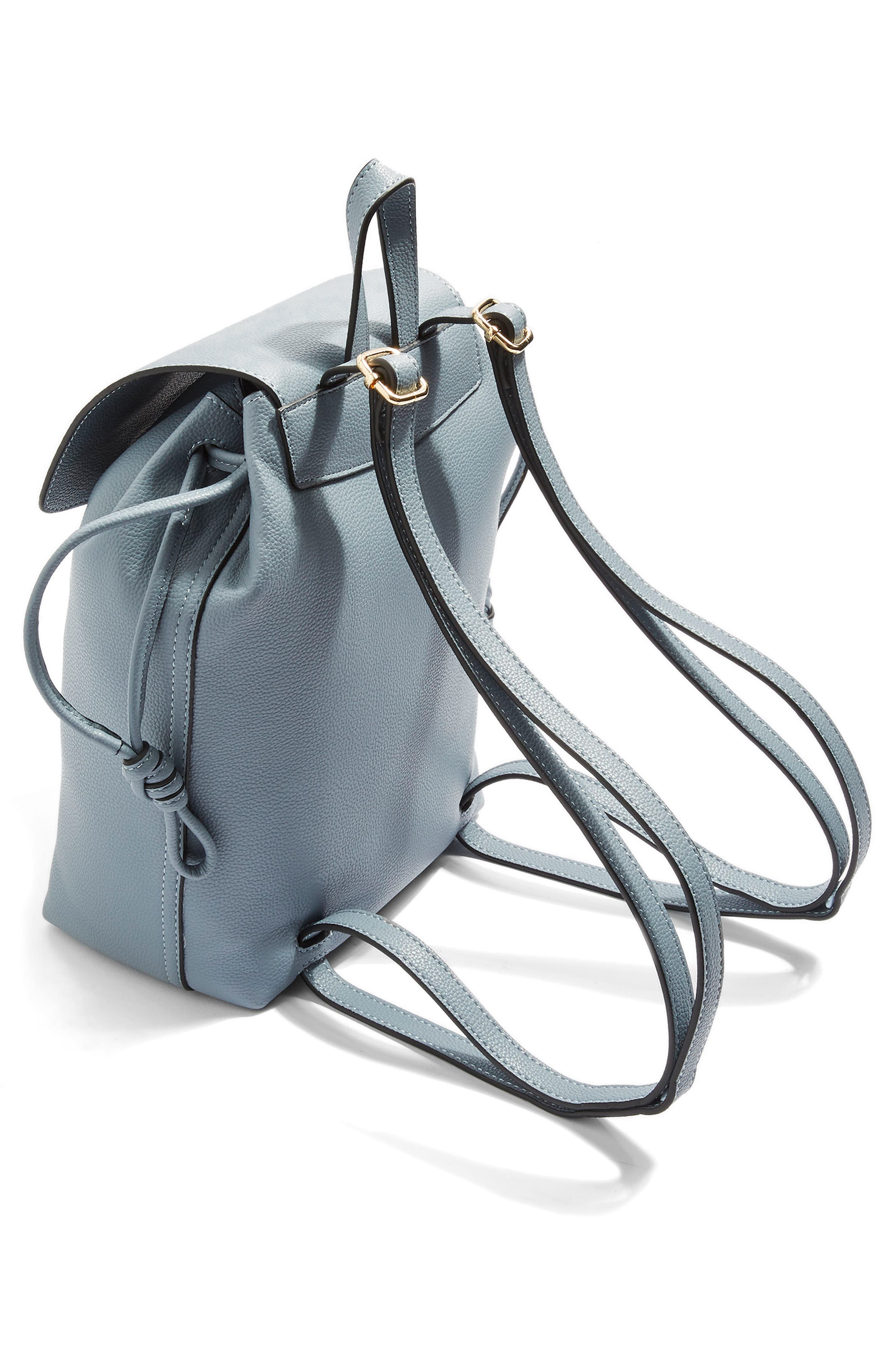 Lucy Metal Tab Backpack, Alternate, color, BLUE MULTI