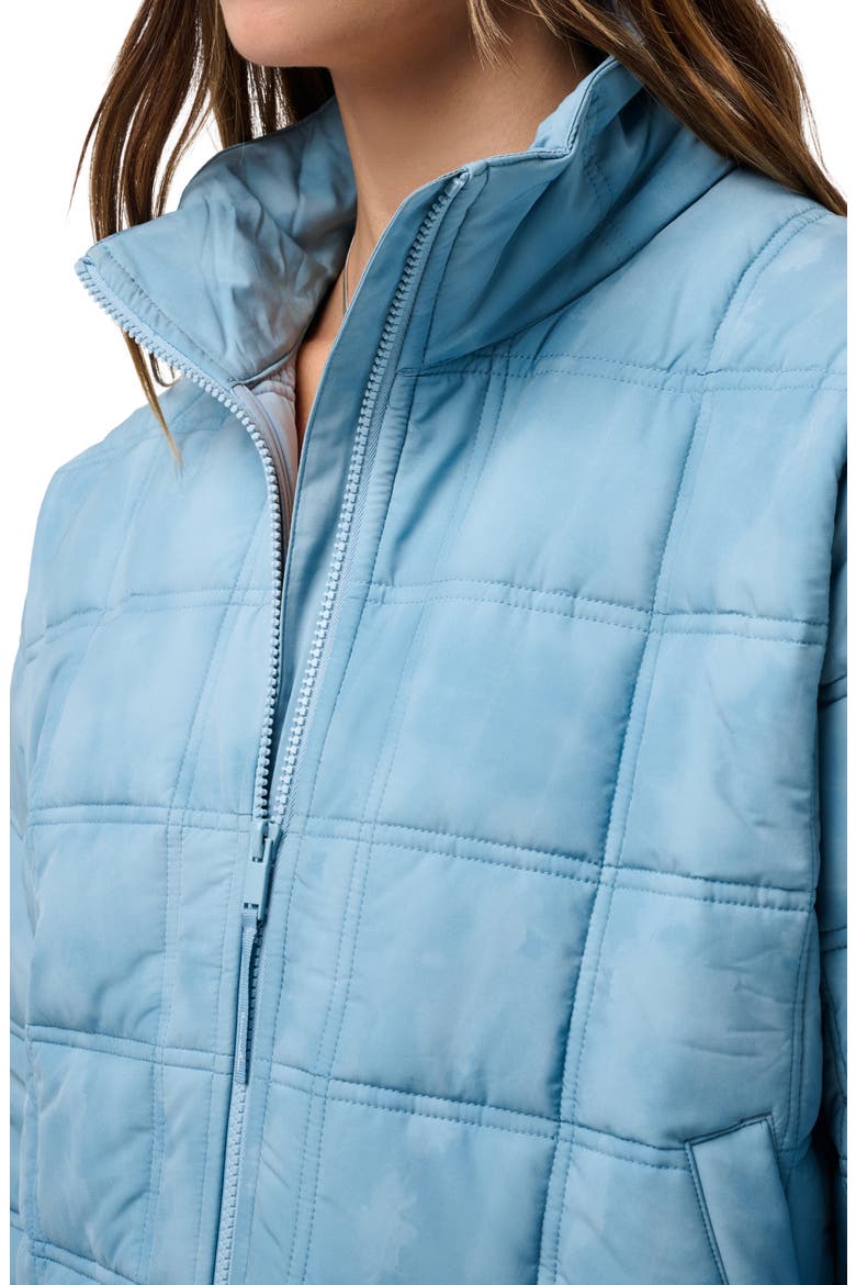 City Edge Quilted Jacket, Alternate, color, SMOKE BLUE MULTI