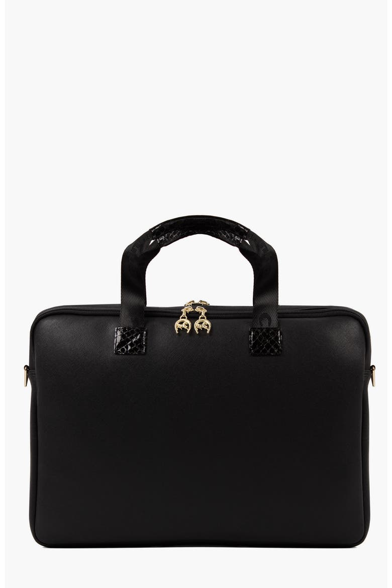 Cherry Blossom Laptop Bag 17" 050, Alternate, color, Black