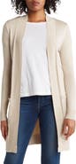 BY DESIGN Hudson Mid Thigh Lightweight Cardigan