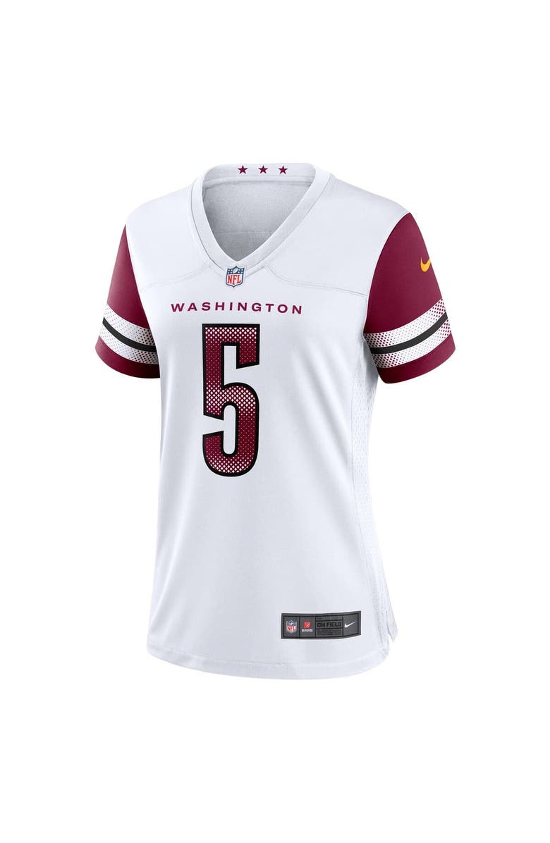 Nike Women's Nike Jayden Daniels  White Washington Commanders Game Jersey, Alternate, color, White