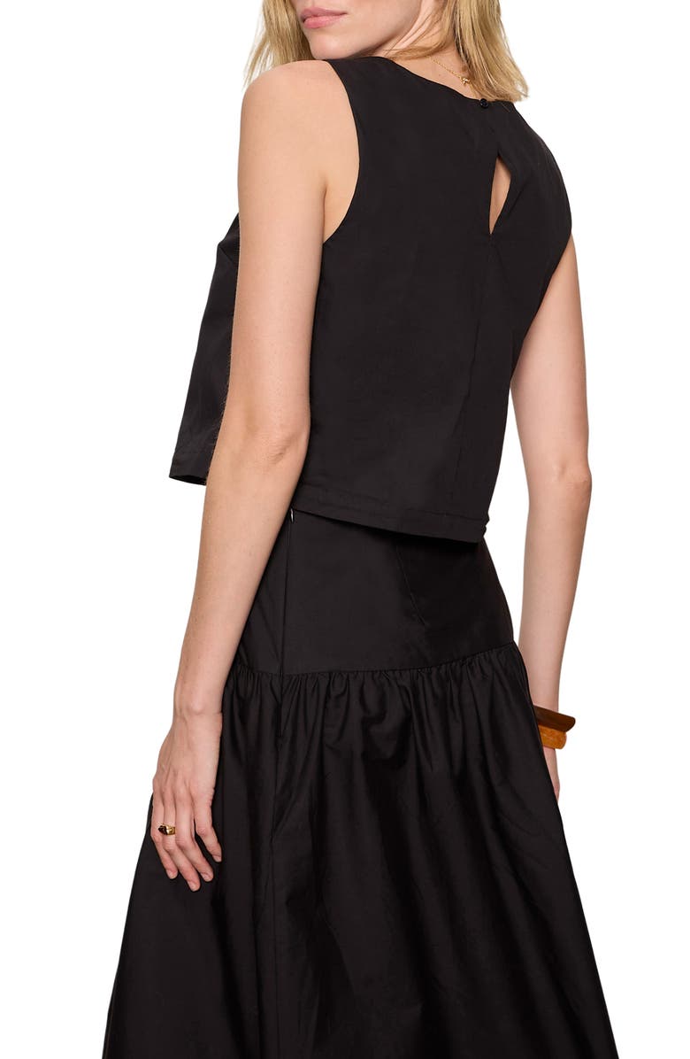 Sanctuary The Desired Summer Cotton Crop Top, Alternate, color,