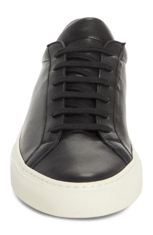 Common Projects Original Achilles Leather Sneakers In Black