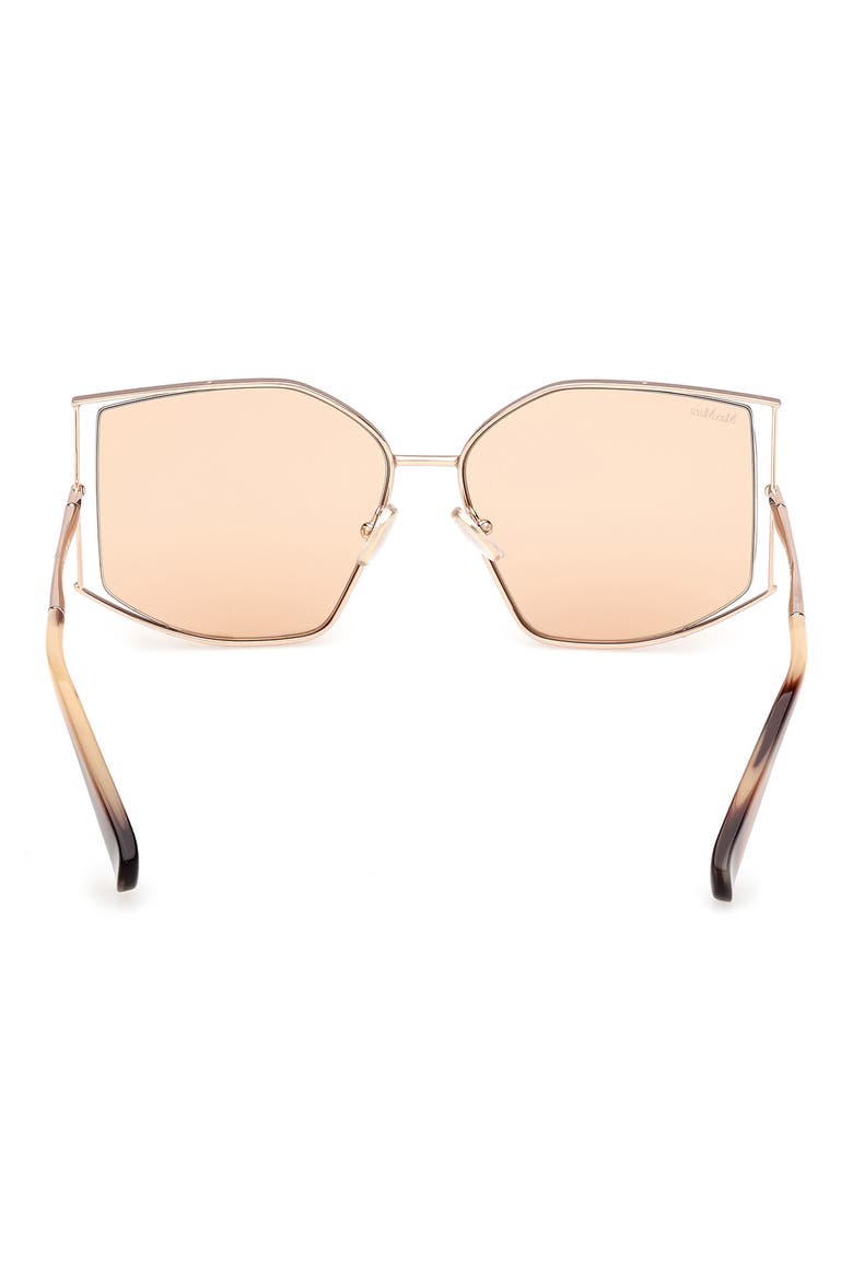 Menton 59mm Cat Eye Sunglasses, Alternate, color, ROSE GOLD/ CAMEL/ PEACH
