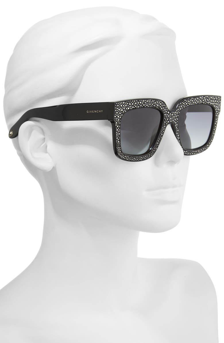 Givenchy 53mm Square Sunglasses, Alternate, color, 