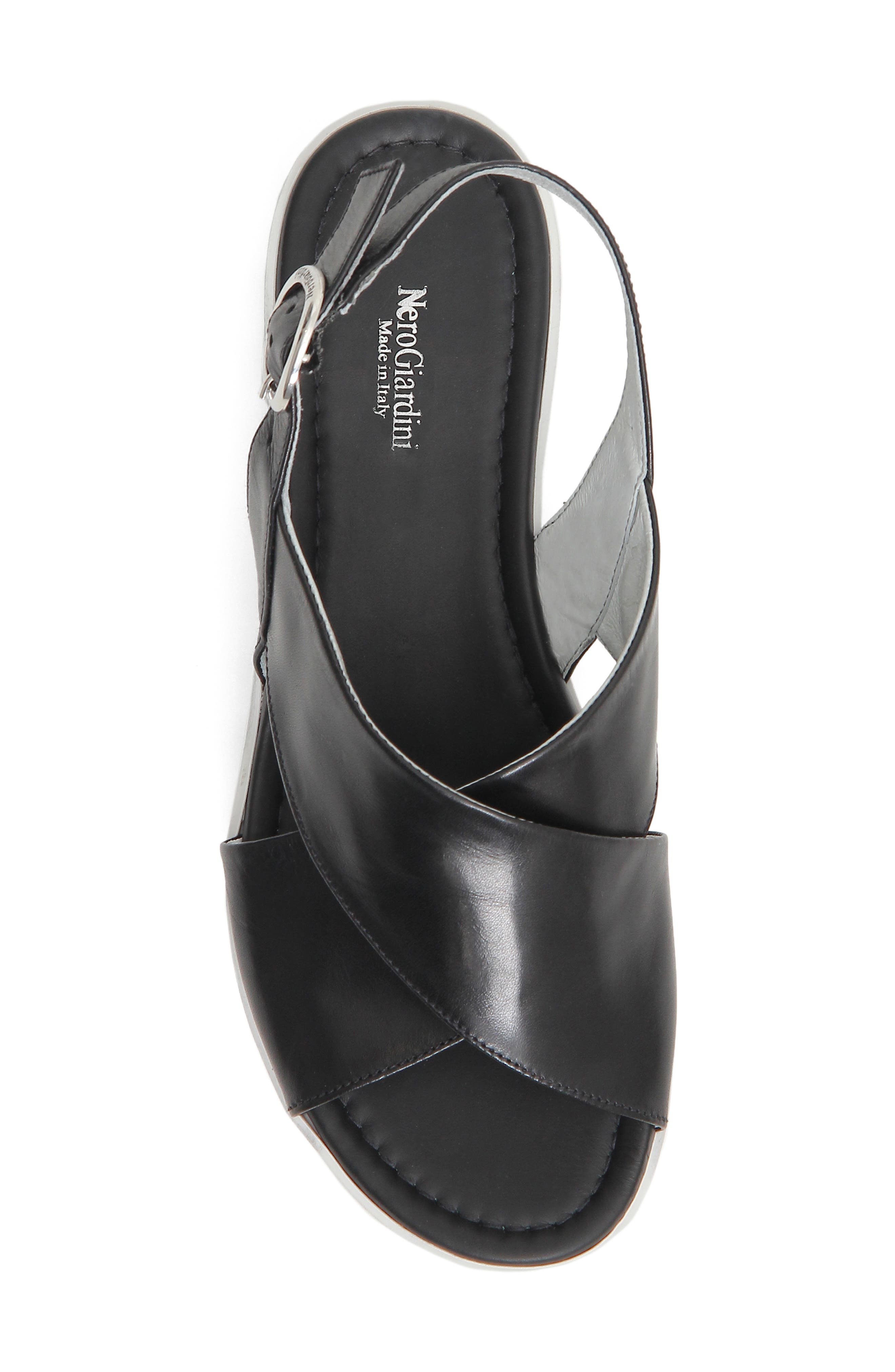 NeroGiardini Platform Sandal, Alternate, color, 