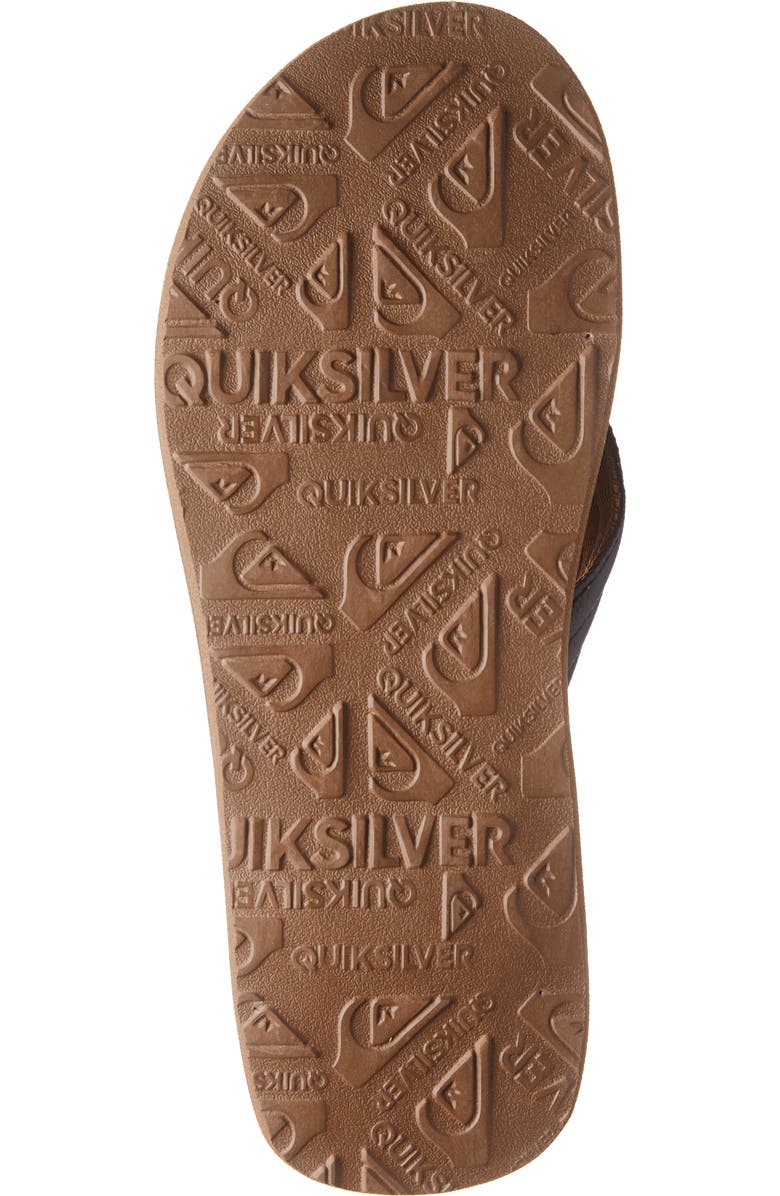 Quiksilver Carver Flip Flop, Alternate, color,