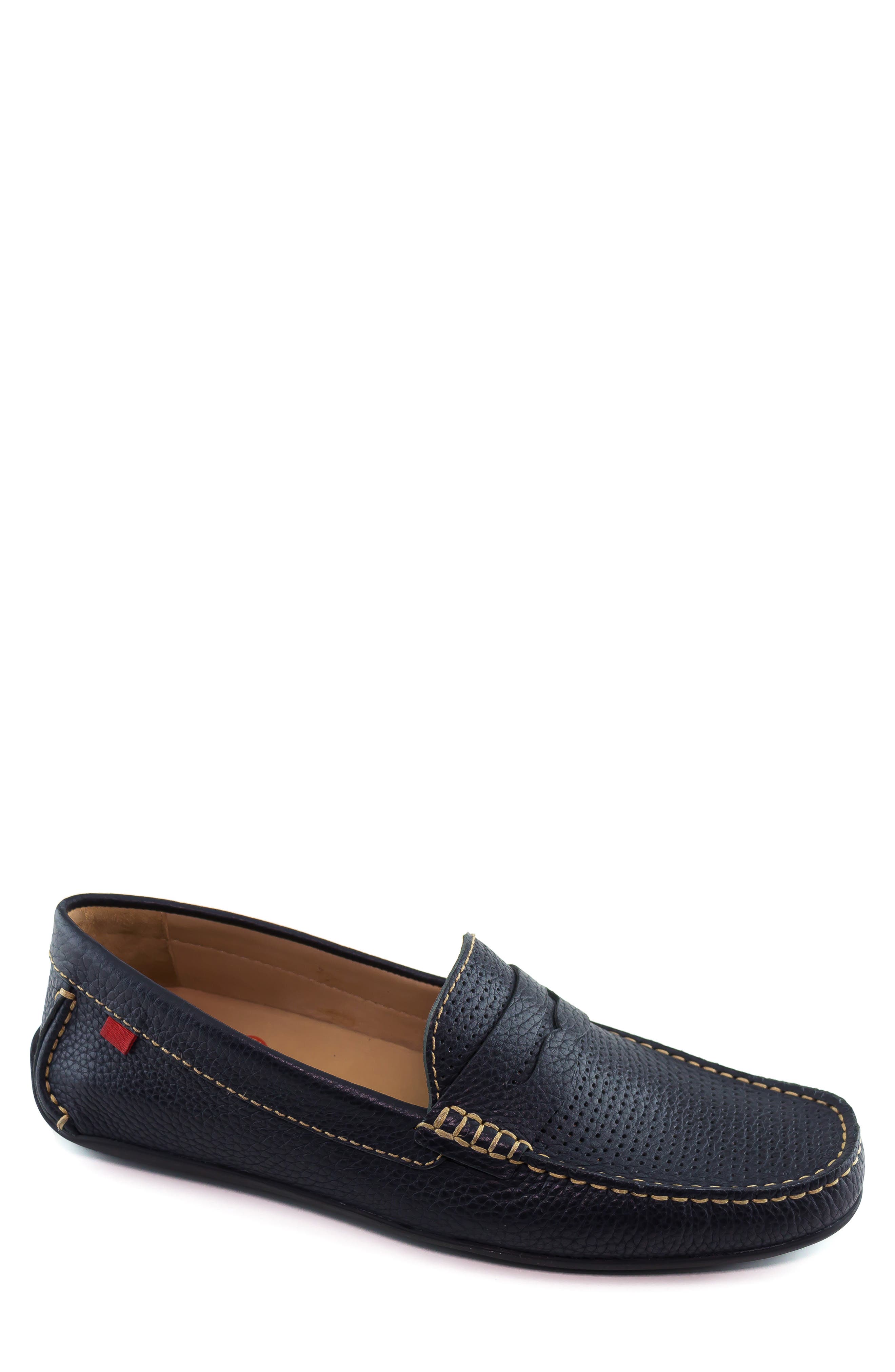 'Union Street' Penny Loafer, Main, color, NAVY