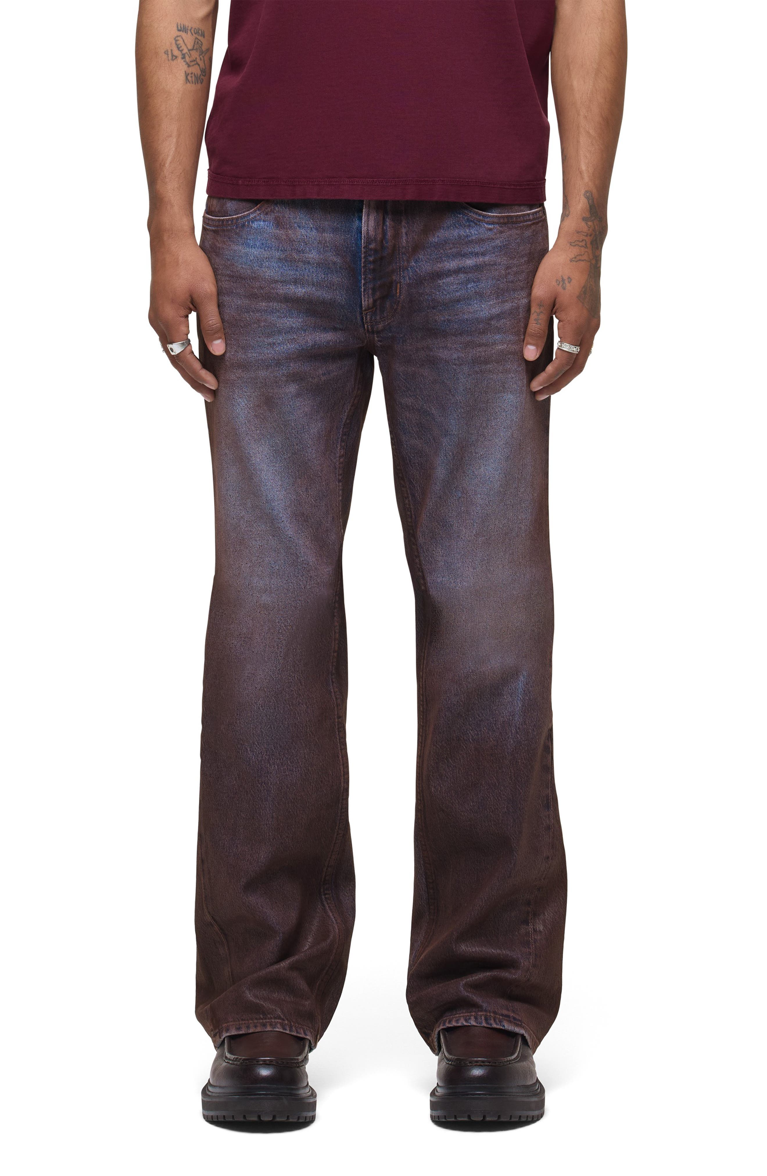 Hudson Jeans Walker Kick Flare Jeans