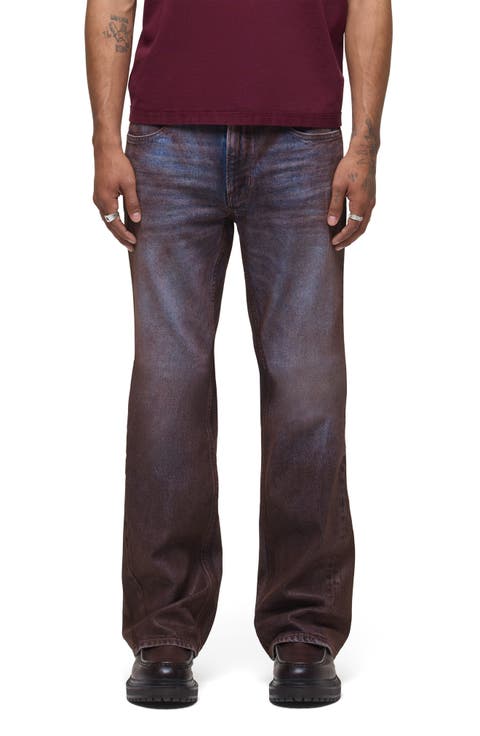 Walker Kick Flare Jeans (Coated Port)