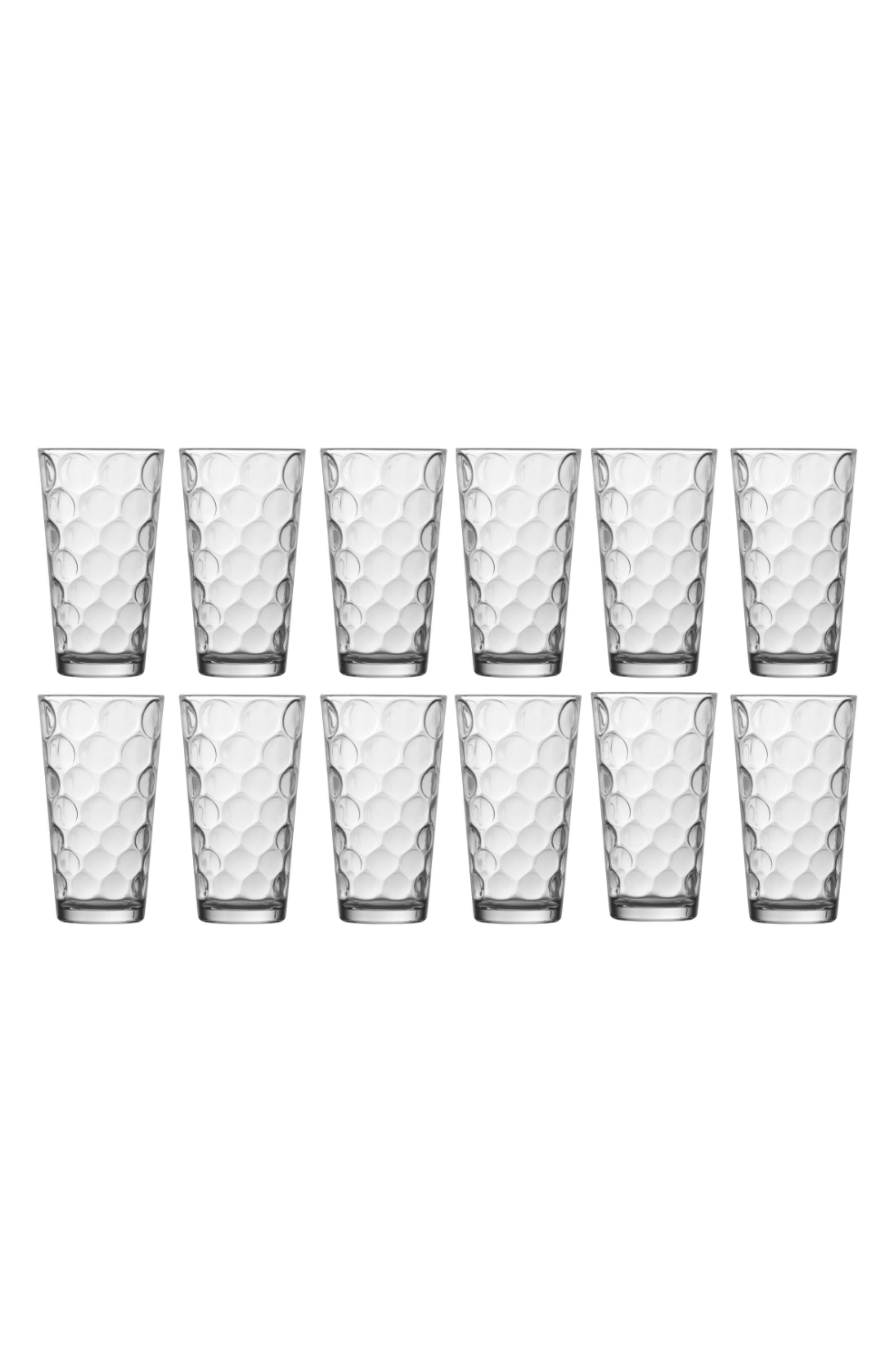 Fortessa Ornamento Mosaico Set of 12 Mixing Glasses