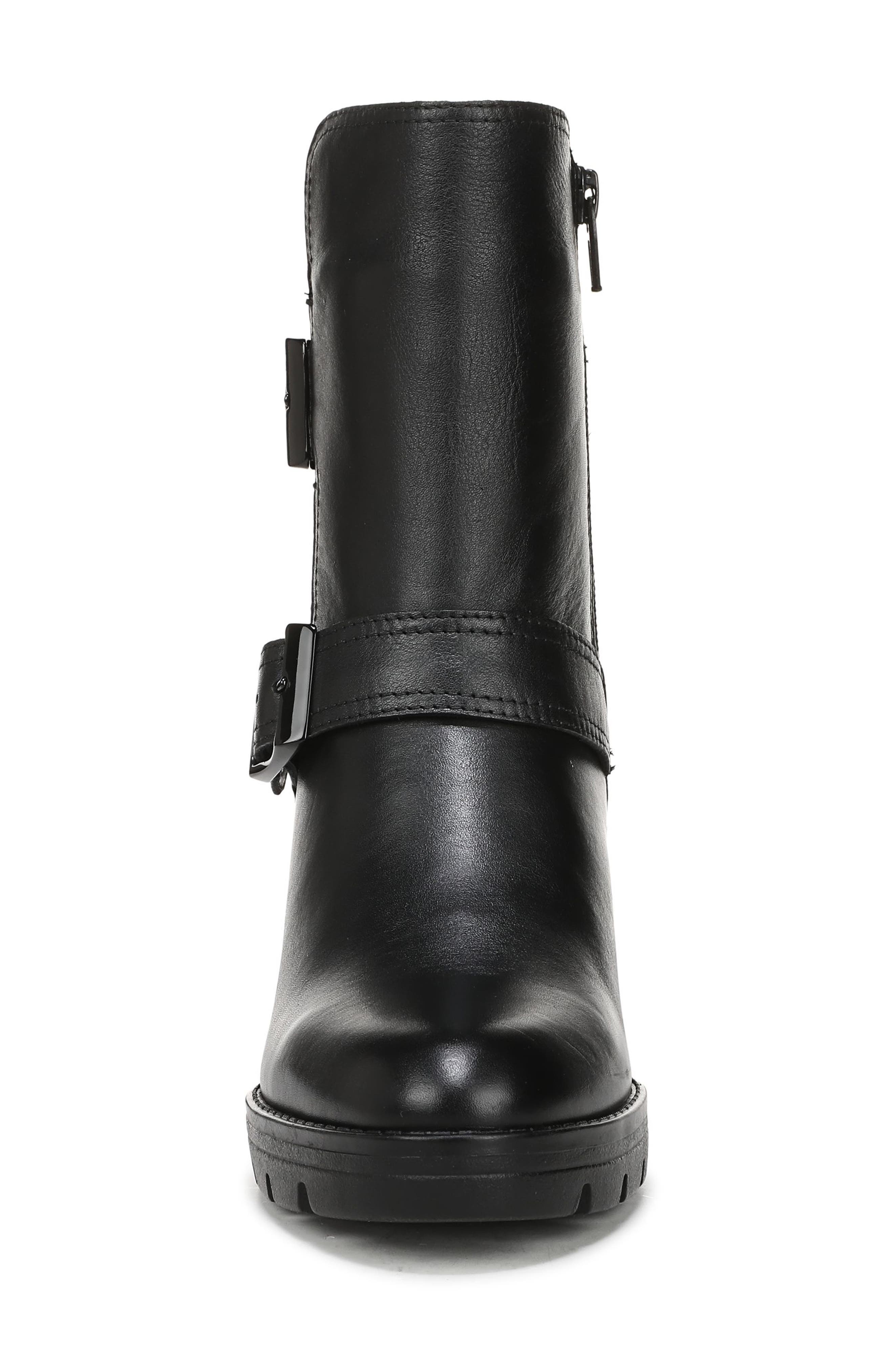 Naturalizer Vail Buckle Boot, Alternate, color, Black