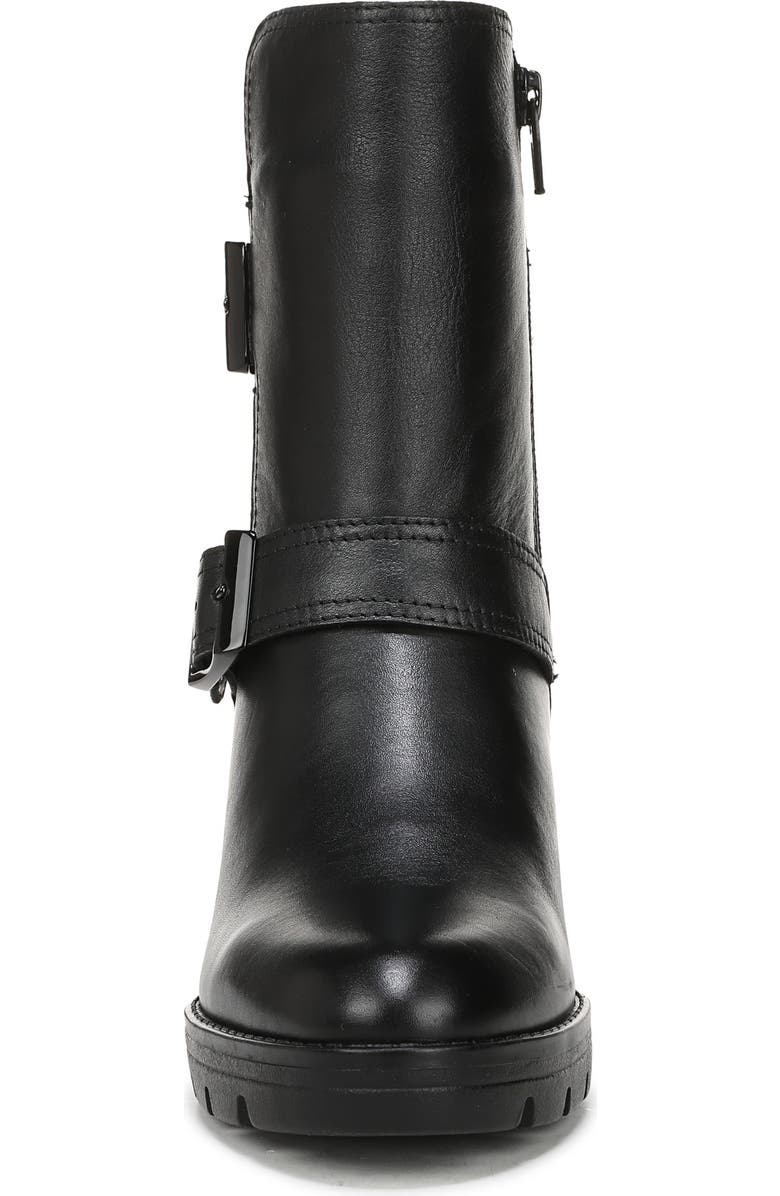 Naturalizer Vail Buckle Boot, Alternate, color, Black