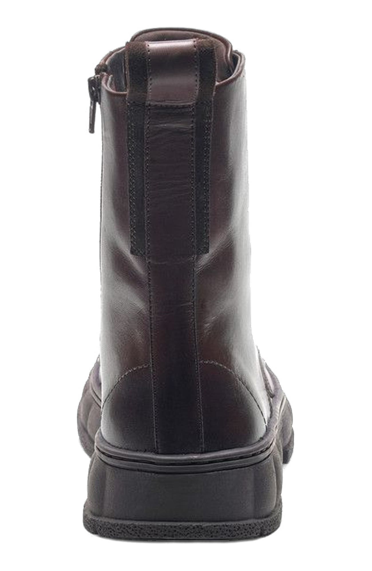 Bastion Ankle Boot, Alternate, color, Brown Leather