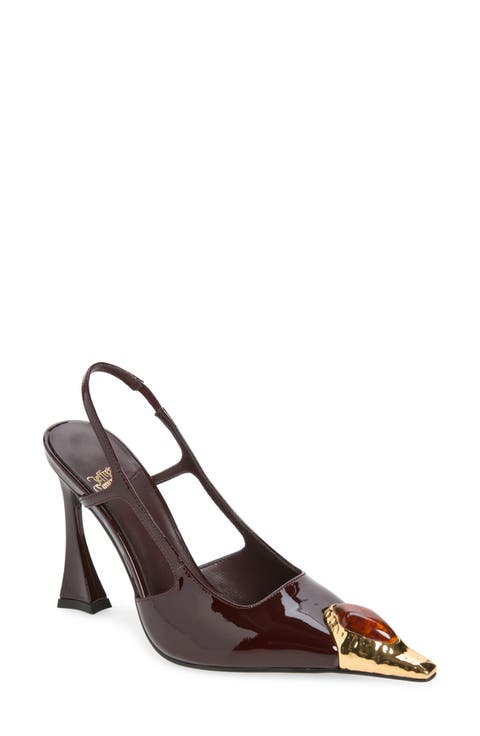 Sorcerer Pointed Toe Slingback Pump