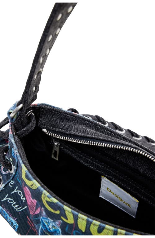 Desigual Medium Graffiti Crossbody Bag