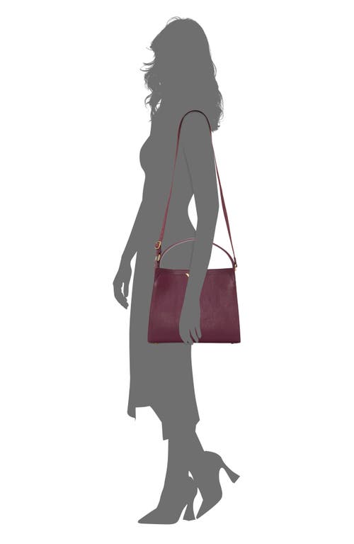 Vince Camuto Tasha Leather Top Handle Bag In Pink