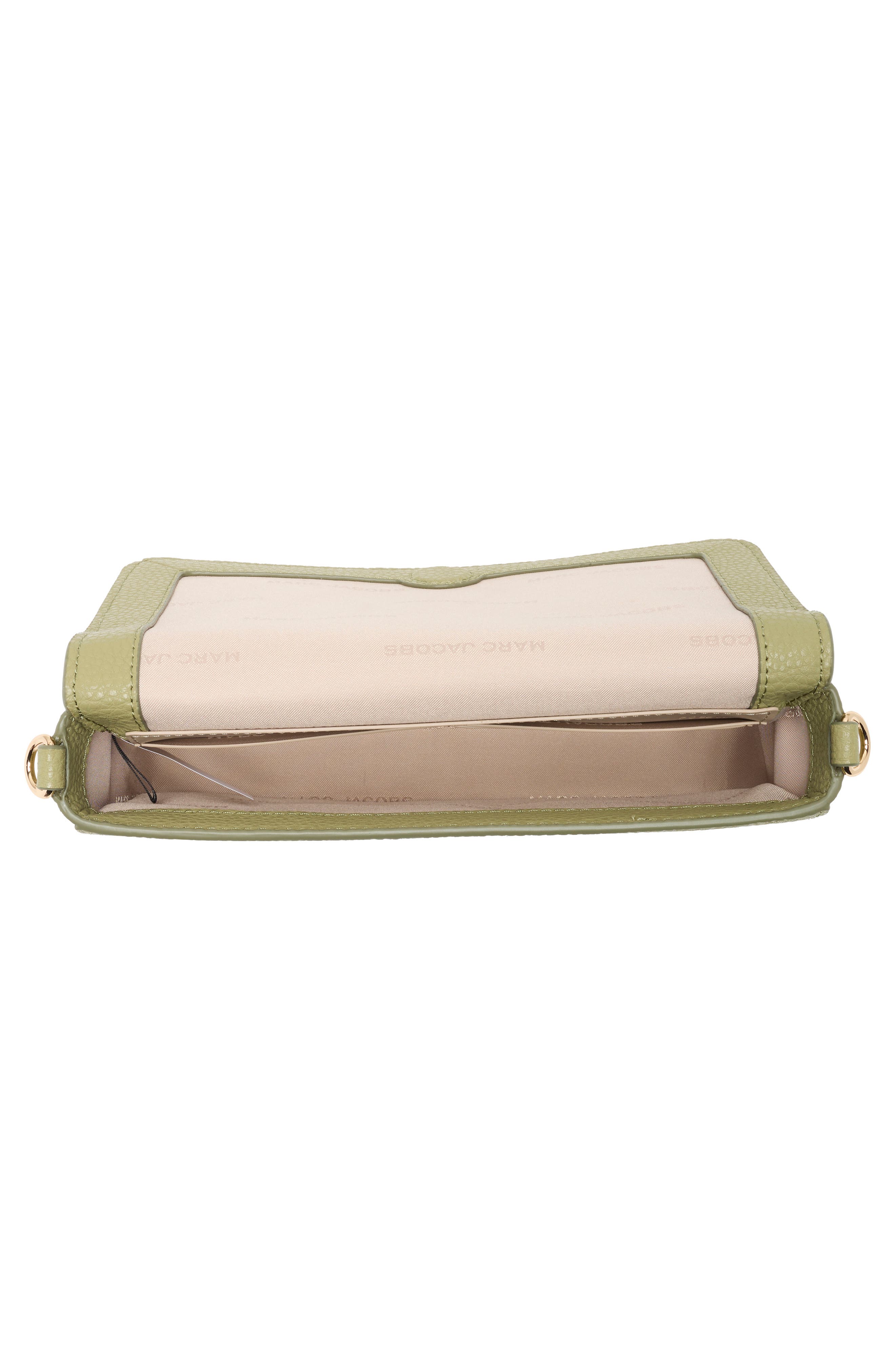 The Mini Leather Crossbody Bag, Alternate, color, REED