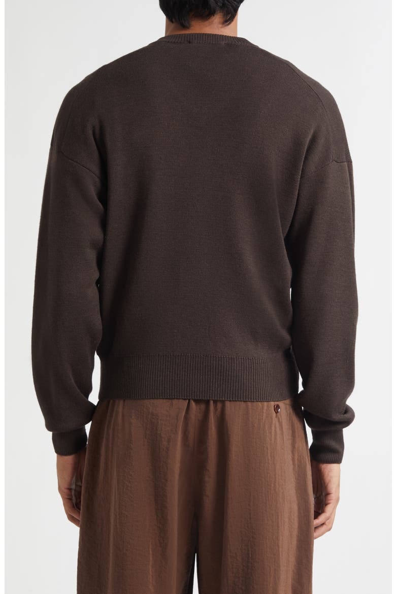 Lemaire Merino Wool Blend V-Neck Sweater (Men) | Nordstrom
