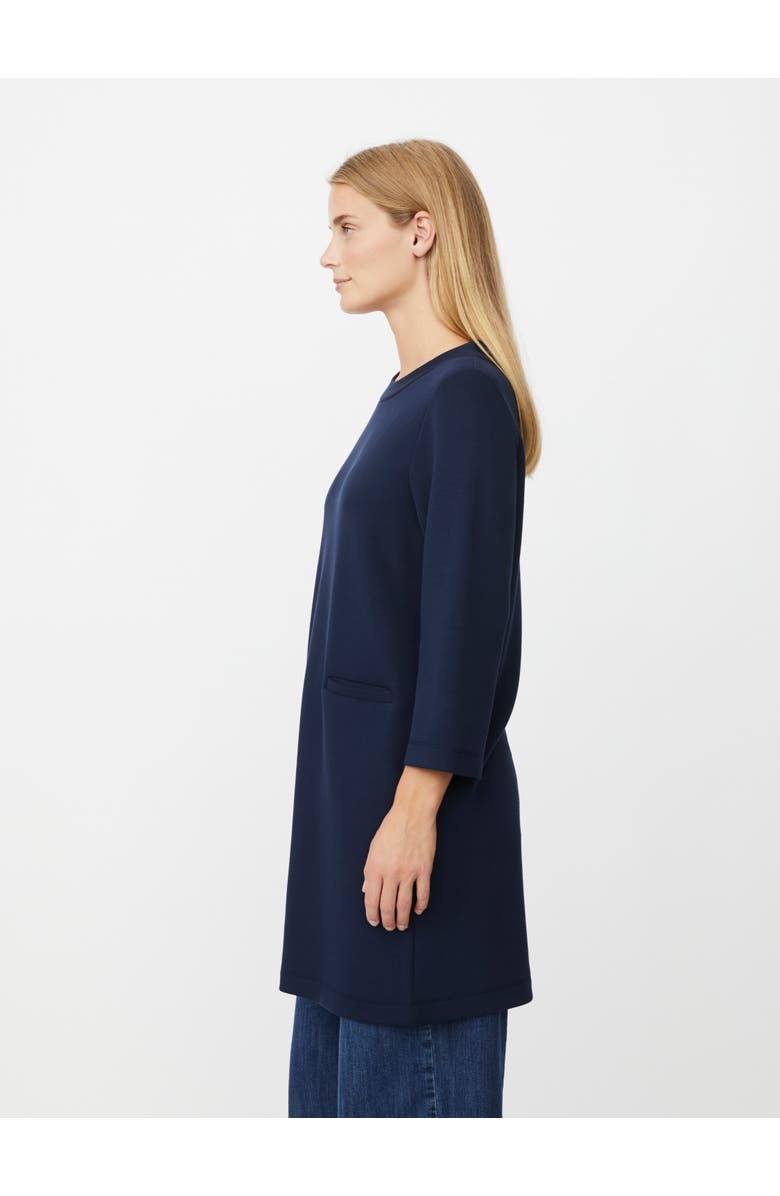 Masai Copenhagen Goldine Round Neck Tunic Dress, Alternate, color, Navy Blazer