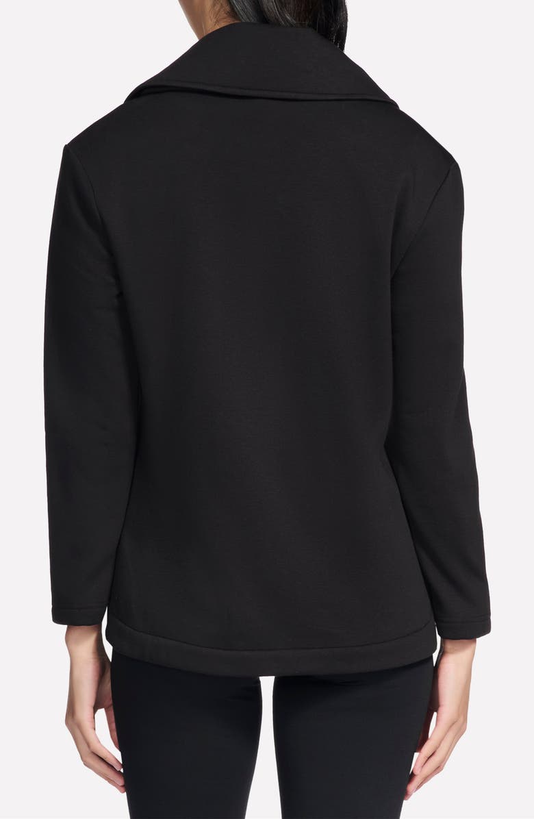 SKECHERS GO Snuggle<sup>™</sup> Tunic Full Zip Jacket, Alternate, color, Bold Black