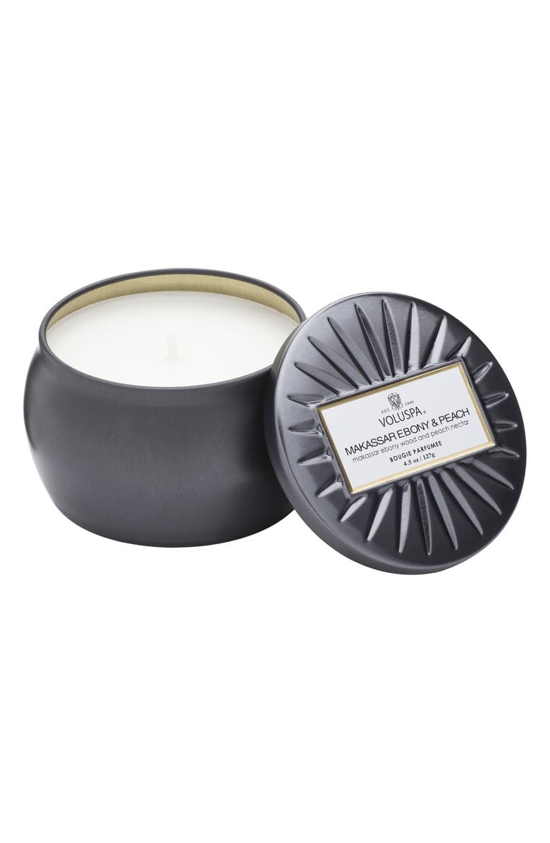 Voluspa Vermeil Mini Tin Candle Trio, Alternate, color, 