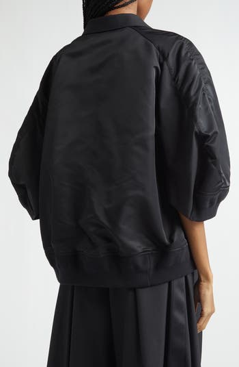 Sacai Suiting x Nylon Twill Jacket | Nordstrom