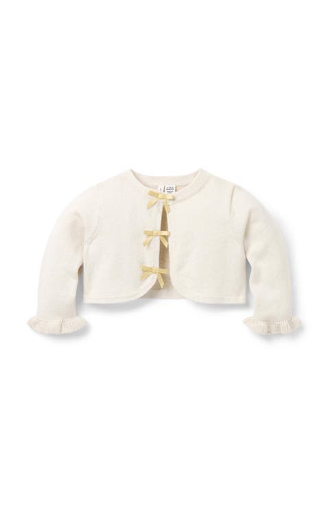Baby Bow Cropped Cardigan (Infant)