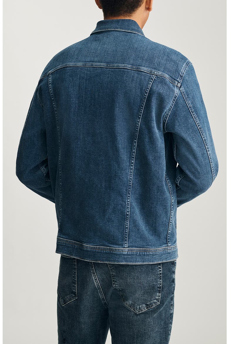 Drake Denim Trucker Jacket, Alternate, color, MID BRUSHED CLASSIC VINTAGE