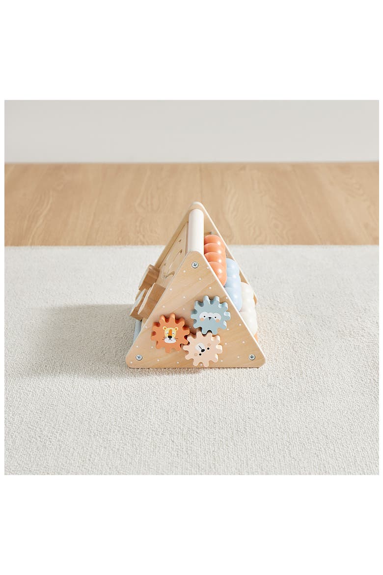 Playful Triangle Activity Game, Alternate, color, WOOD