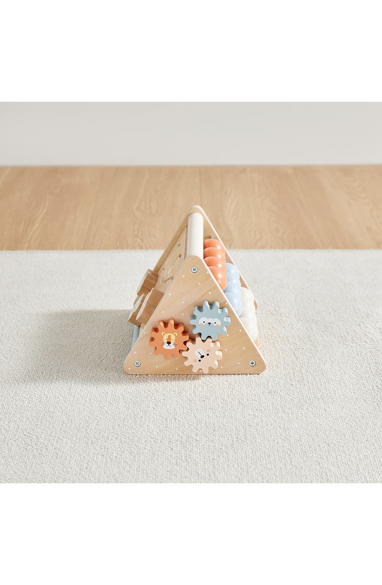 Wonder & Wise Playful Triangle Activity Game, Alternate, color, Wood