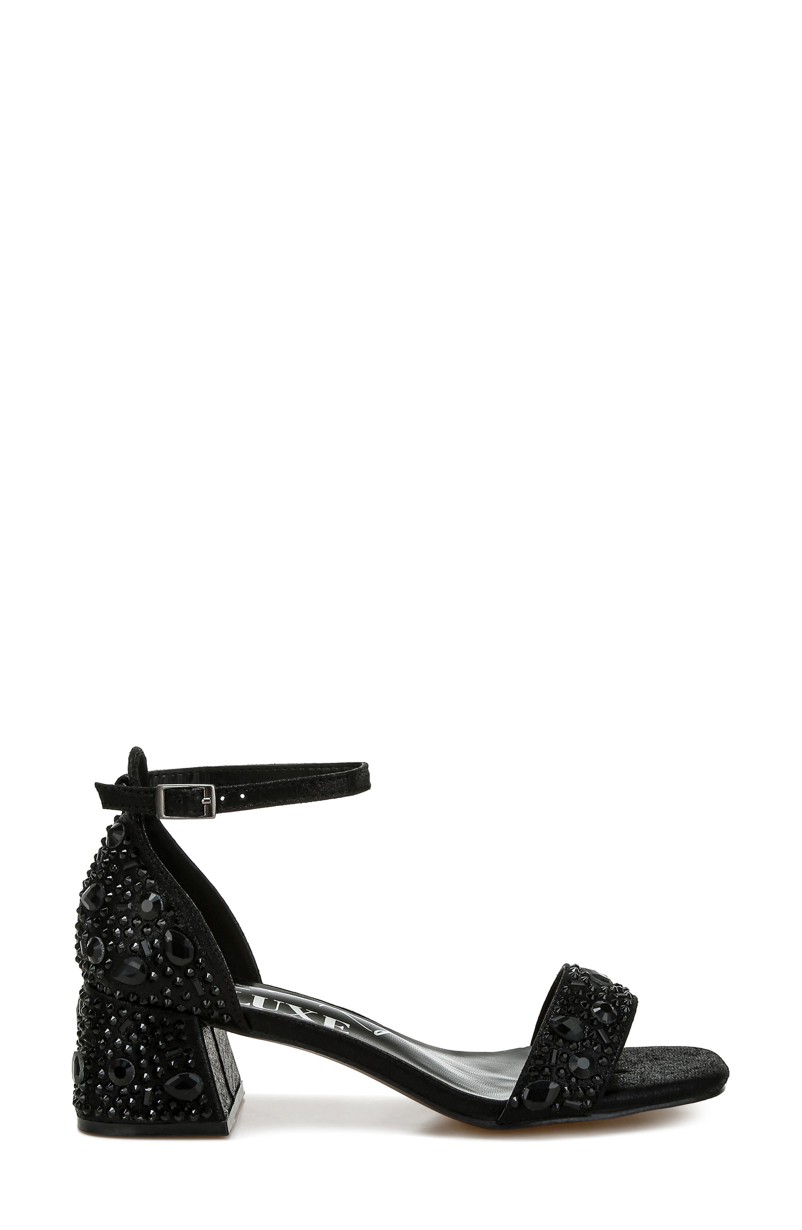 LONDON RAG Nocturnal Sandal, Alternate, color, Black