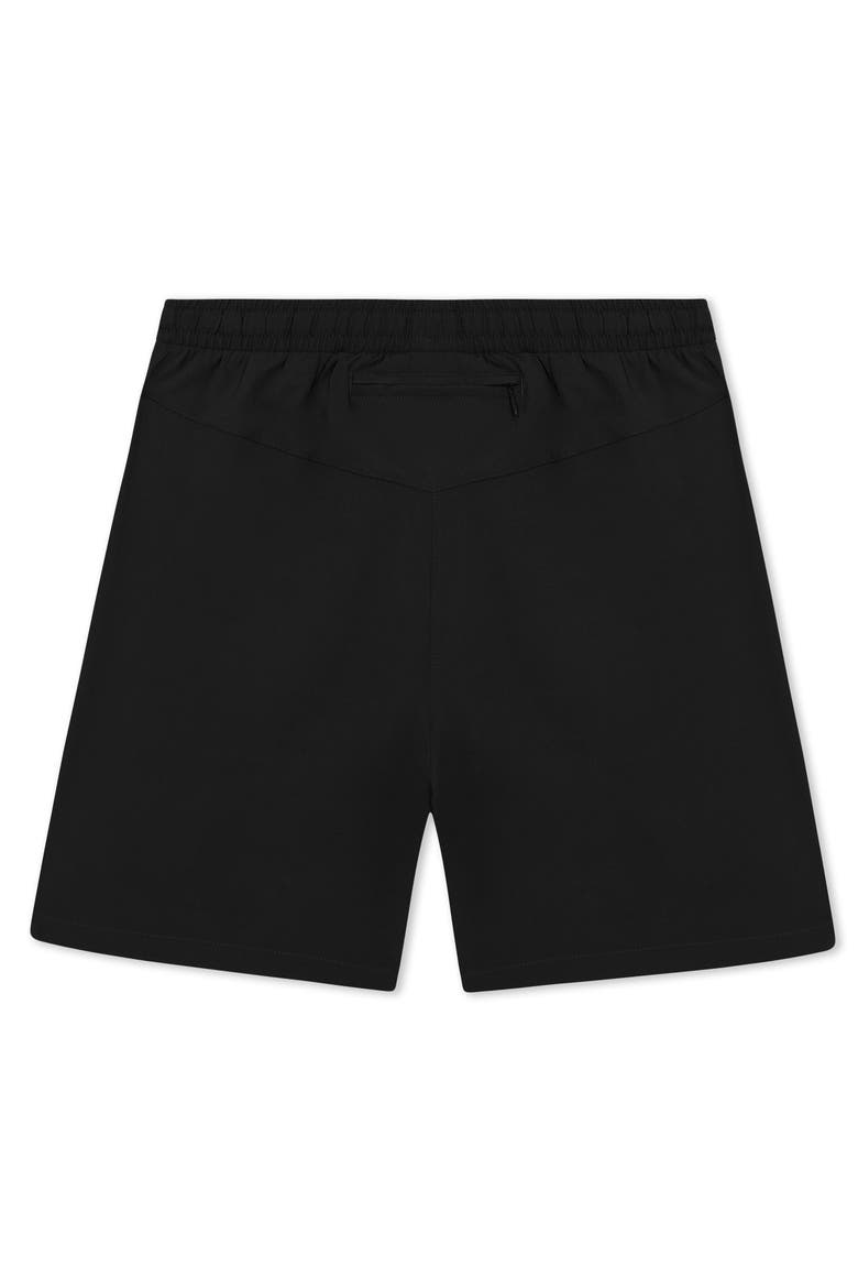 Mens Lil Alien Midweight Active Short, Alternate, color, Black