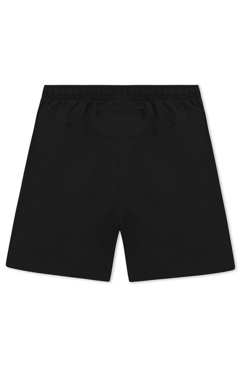 Dalix Mens Lil Alien Midweight Active Short, Alternate, color, Black