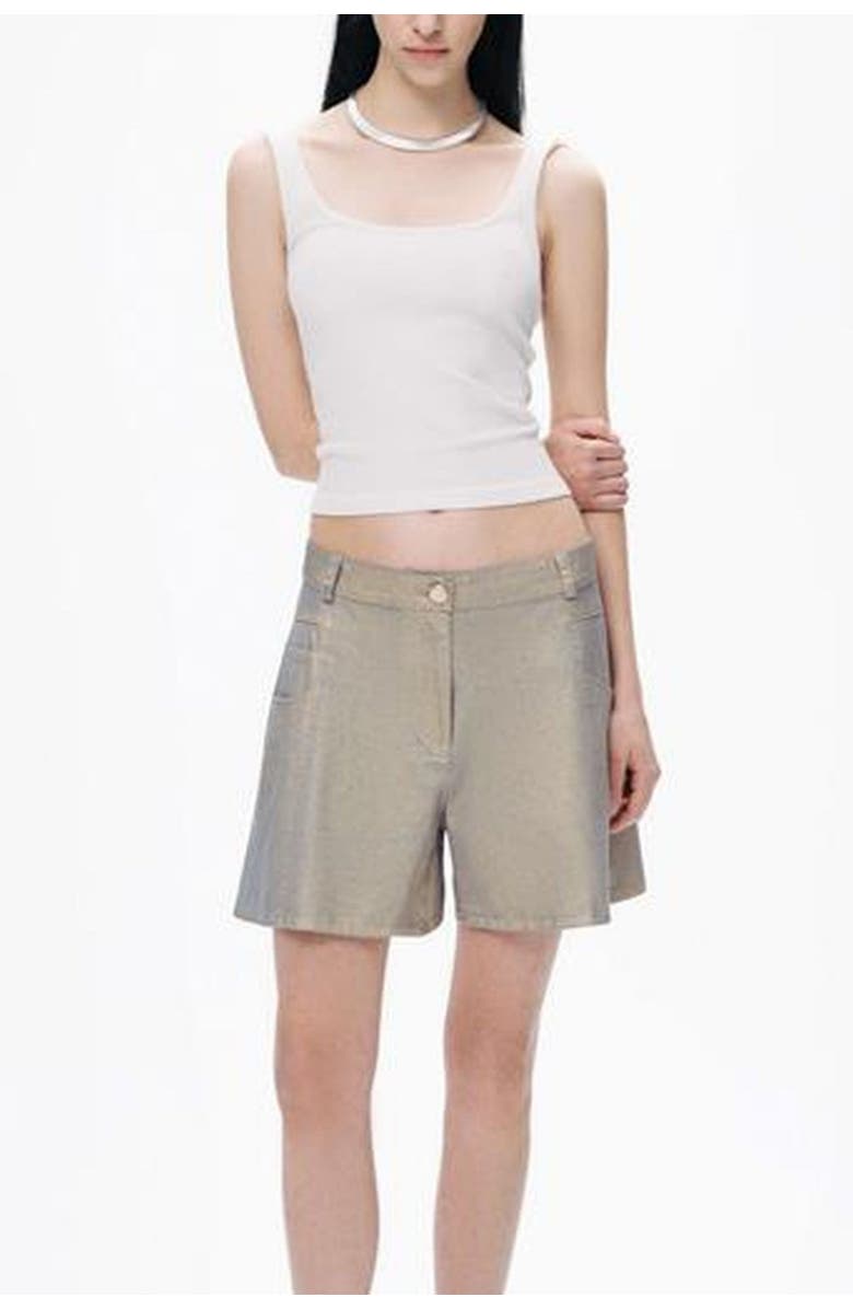 Nocturne Printed Detail Crop Top, Main, color, 