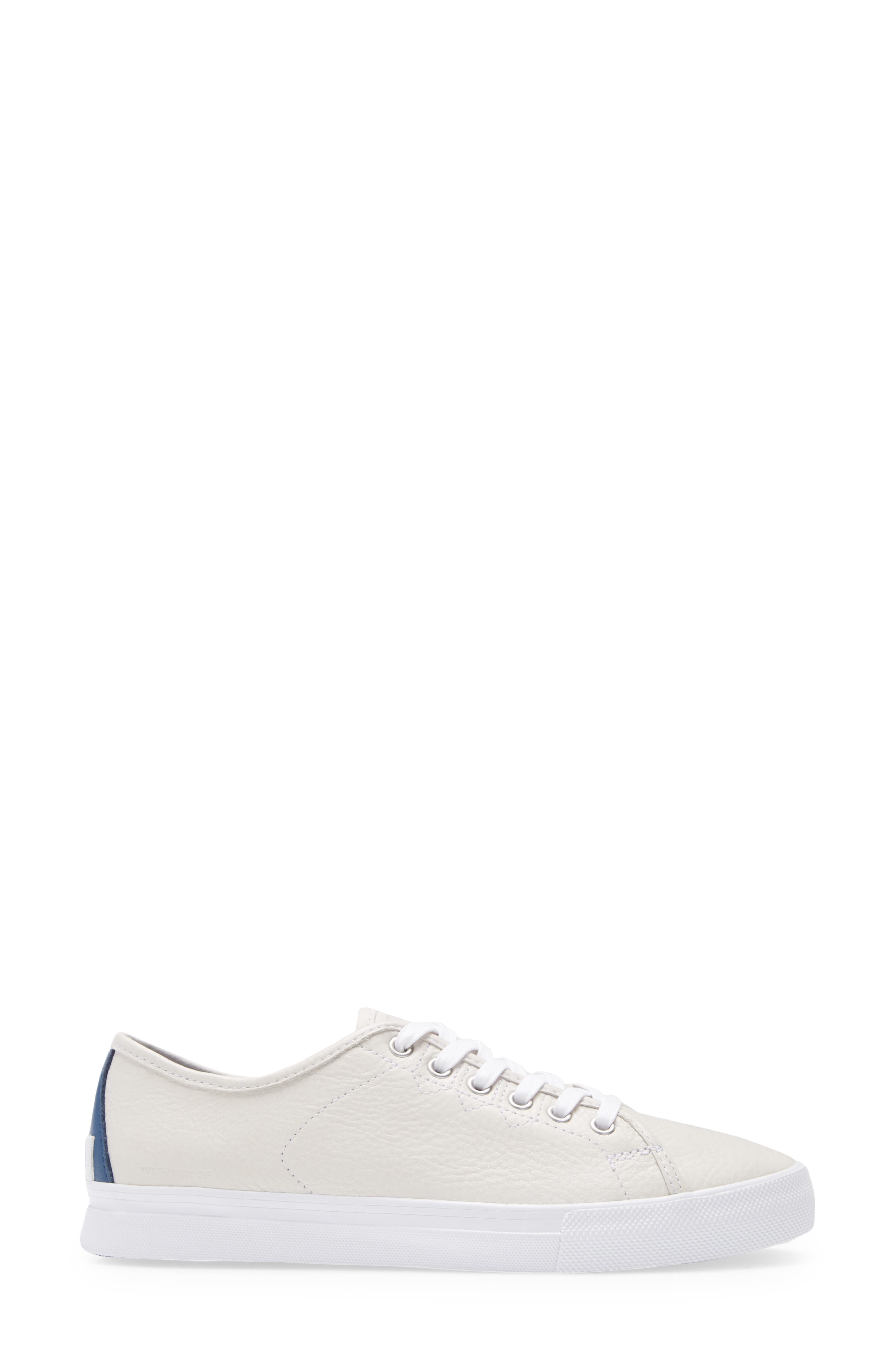 Caribou Waterproof Low Top Sneaker, Alternate, color, WHITE FUNGI