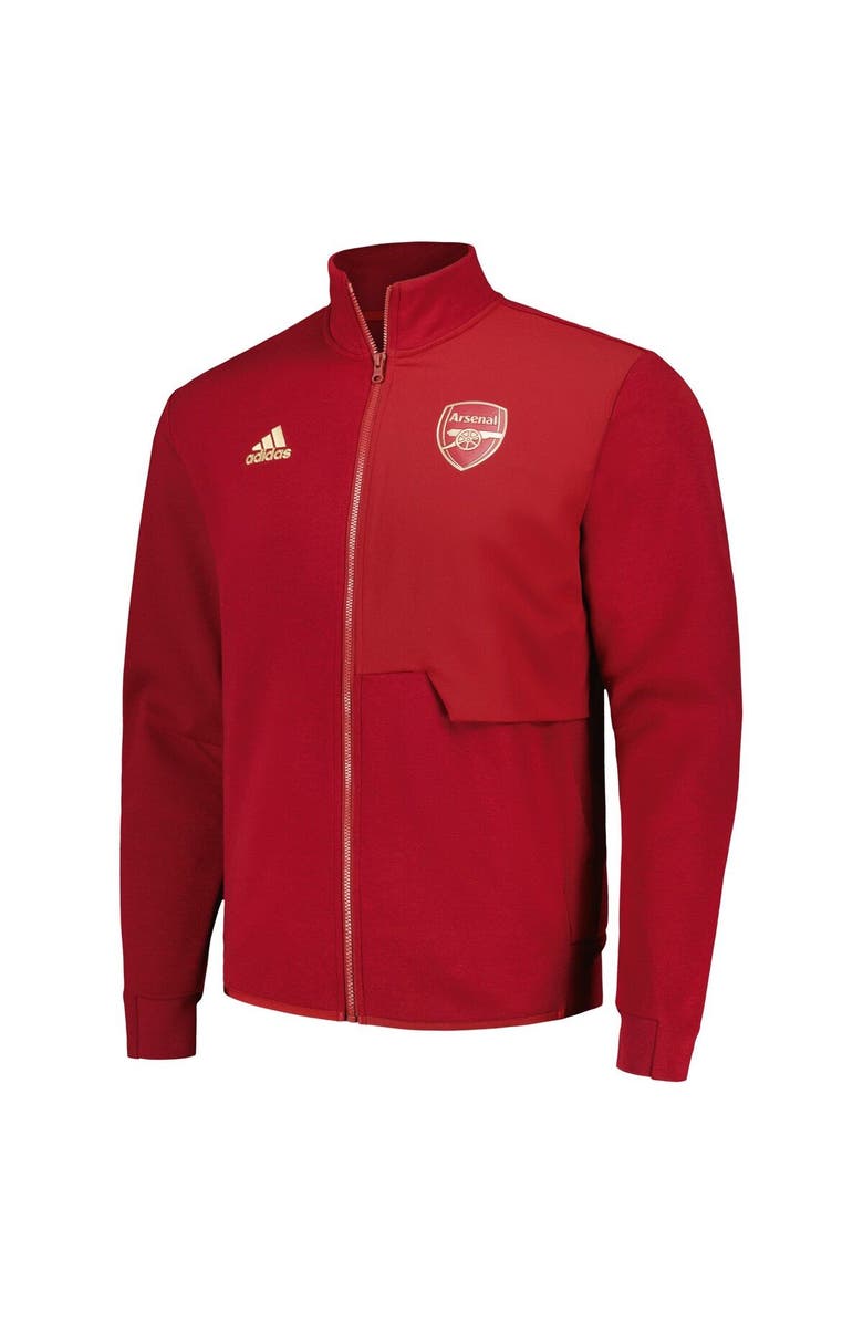 adidas Men's adidas Red Arsenal 2023/24 Anthem Full-Zip Jacket, Alternate, color, Red