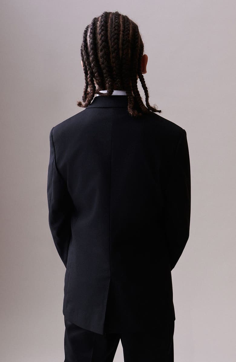 NEXT Kids' Solid Suit Jacket, Alternate, color, Black