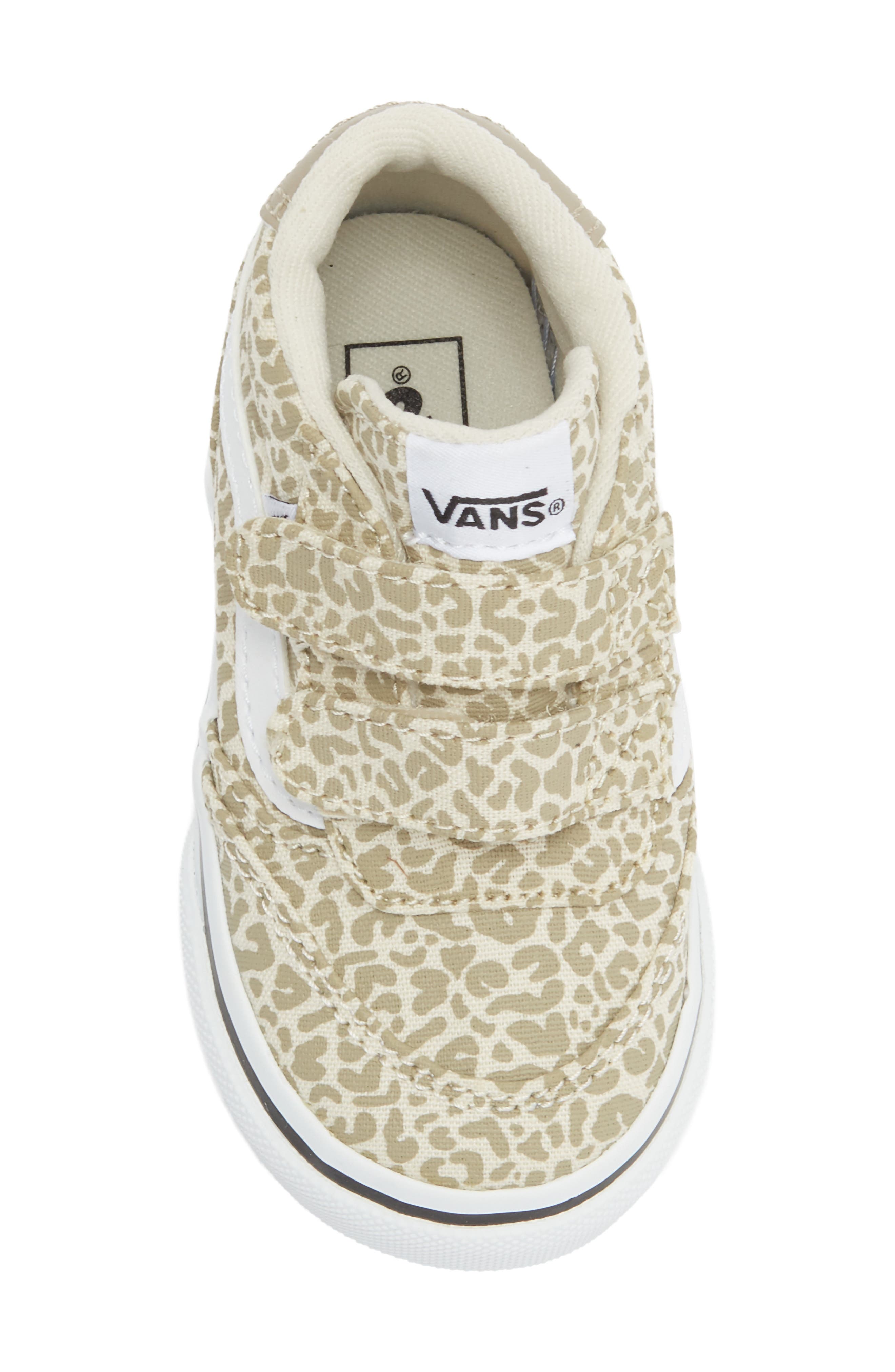 Kids' Brooklyn Mid V Leather Sneaker, Alternate, color, TURTLEDOVE