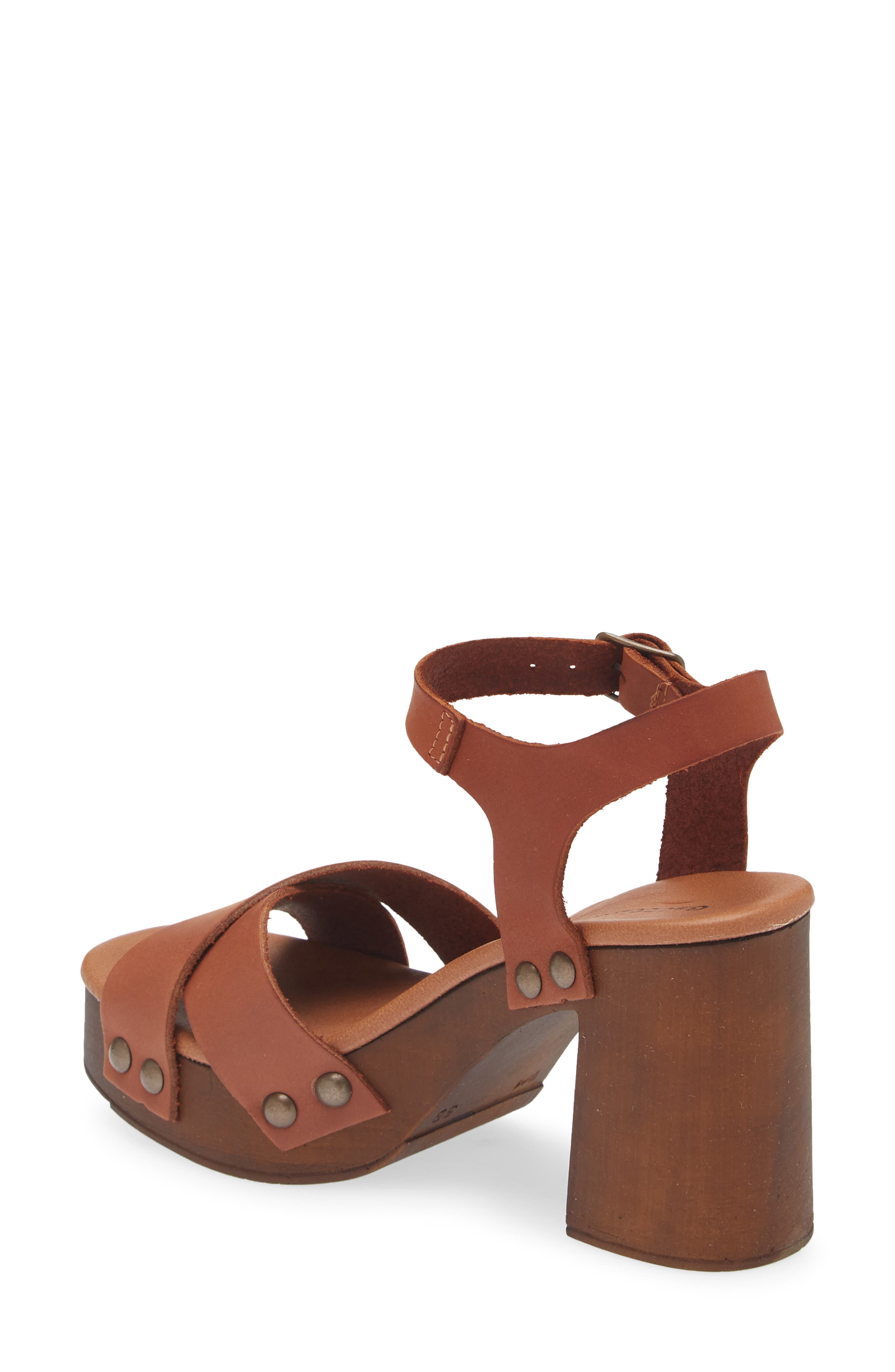 Chocolat Blu Hira Ankle Strap Platform Sandal, Alternate, color, 