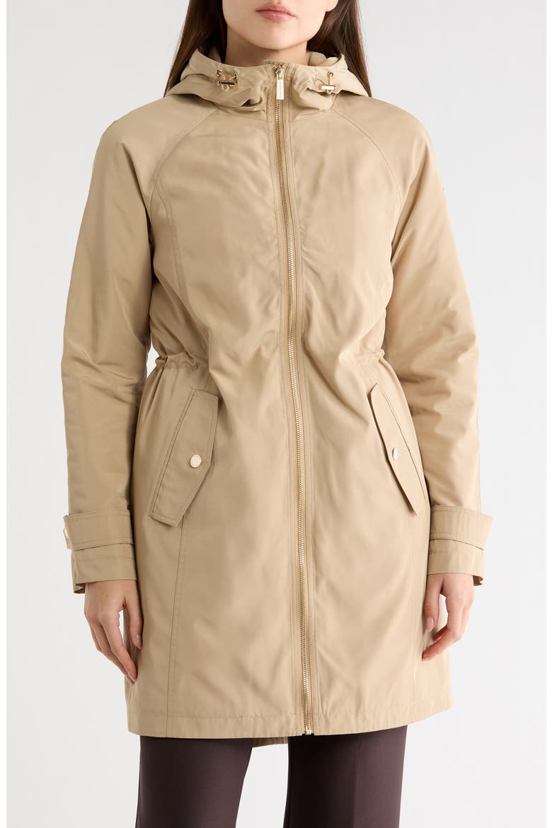 Long Rain Coat, Main, color, KHAKI