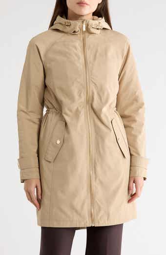 Michael Kors Long Rain Coat