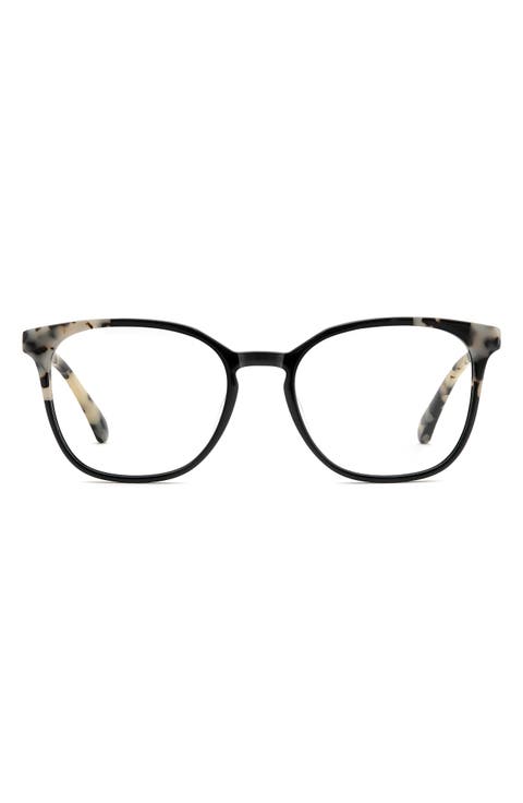 hermione 52mm square optical glasses