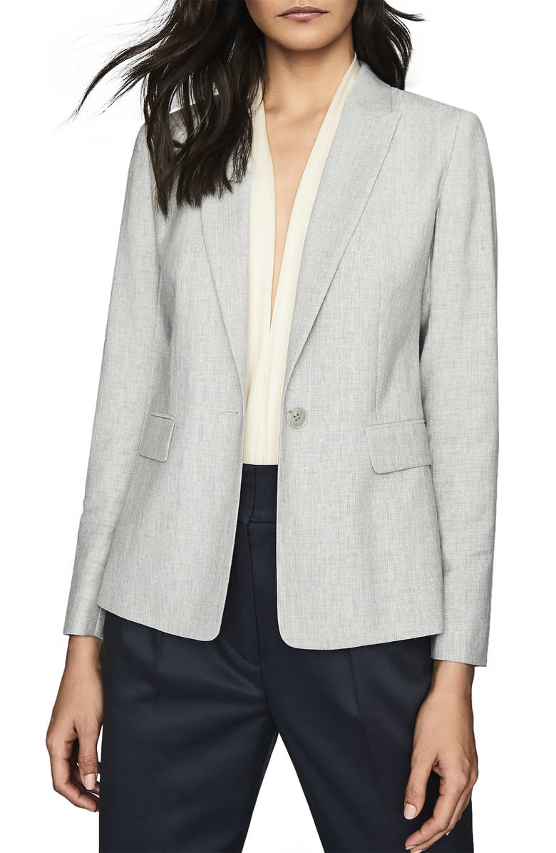 Reiss Thea Summerweight Suit Jacket, Main, color, 