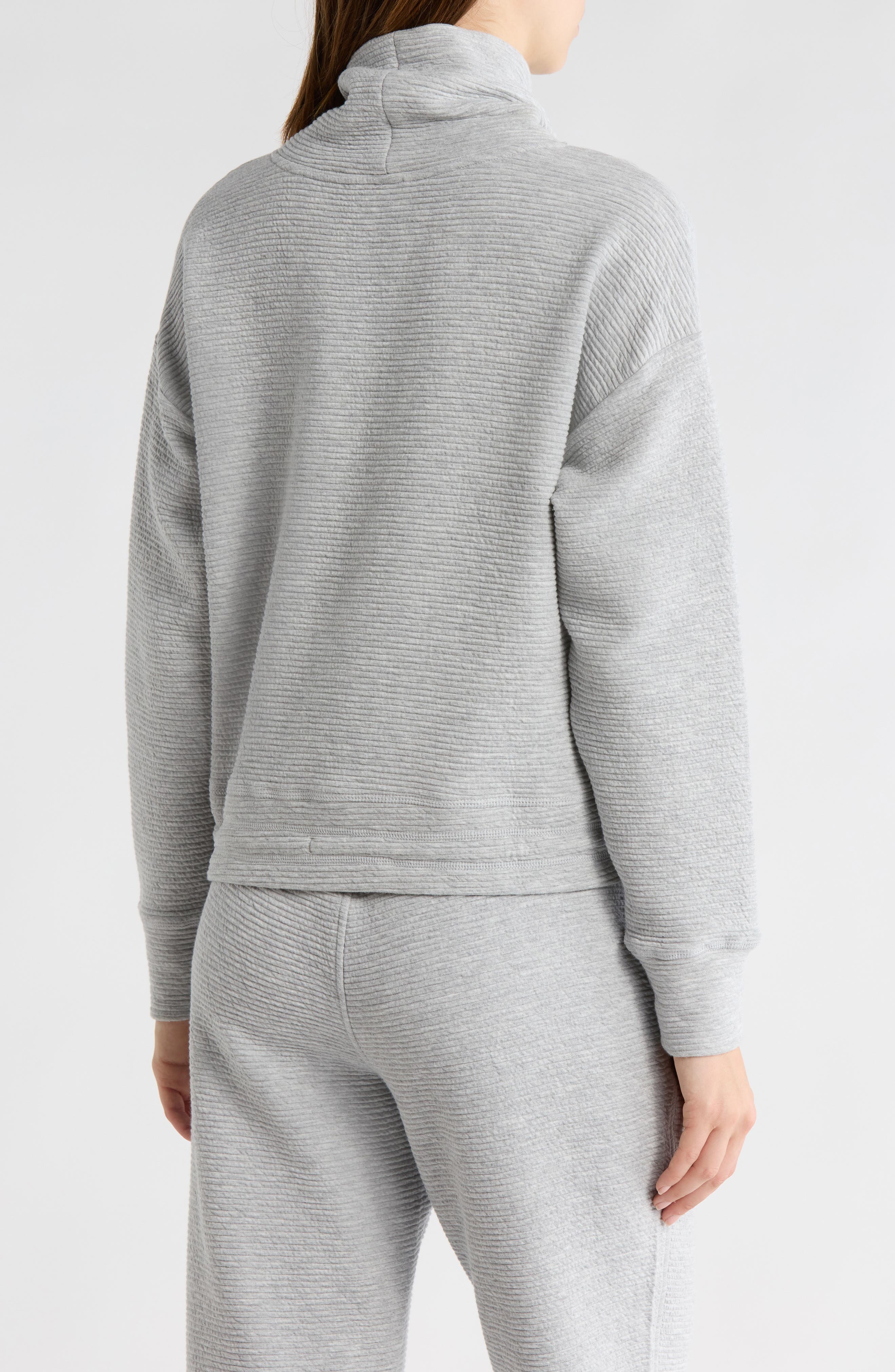 Eva Ottoman Cotton Blend Sweatshirt - image 2