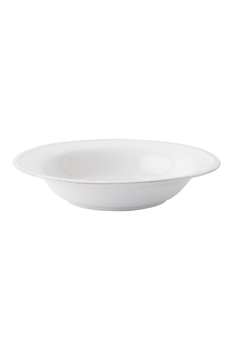 'Berry and Thread' Rimmed Soup Bowl, Alternate, color, WHITEWASH