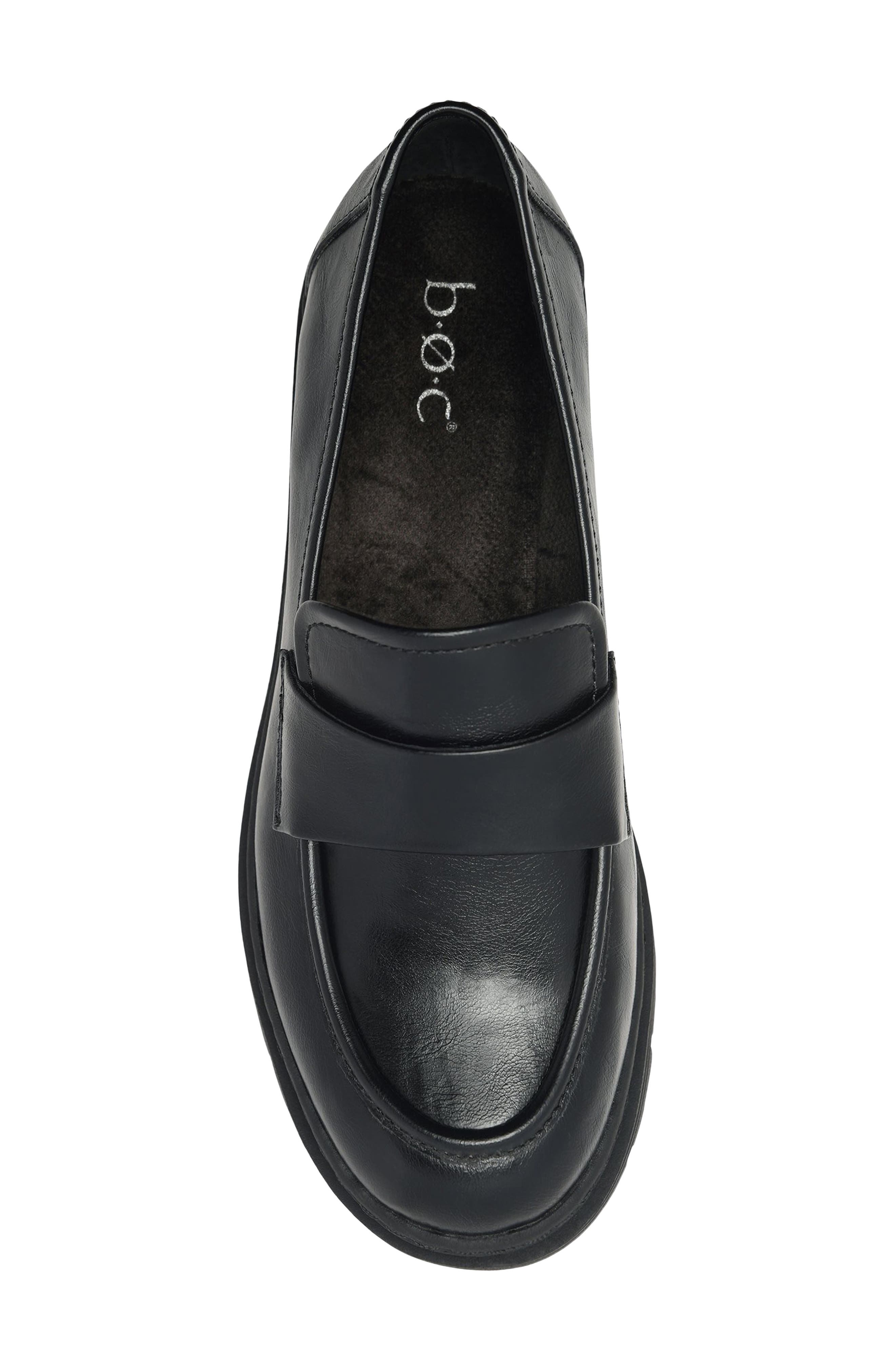 Landa Penny Loafer, Alternate, color, BLACK