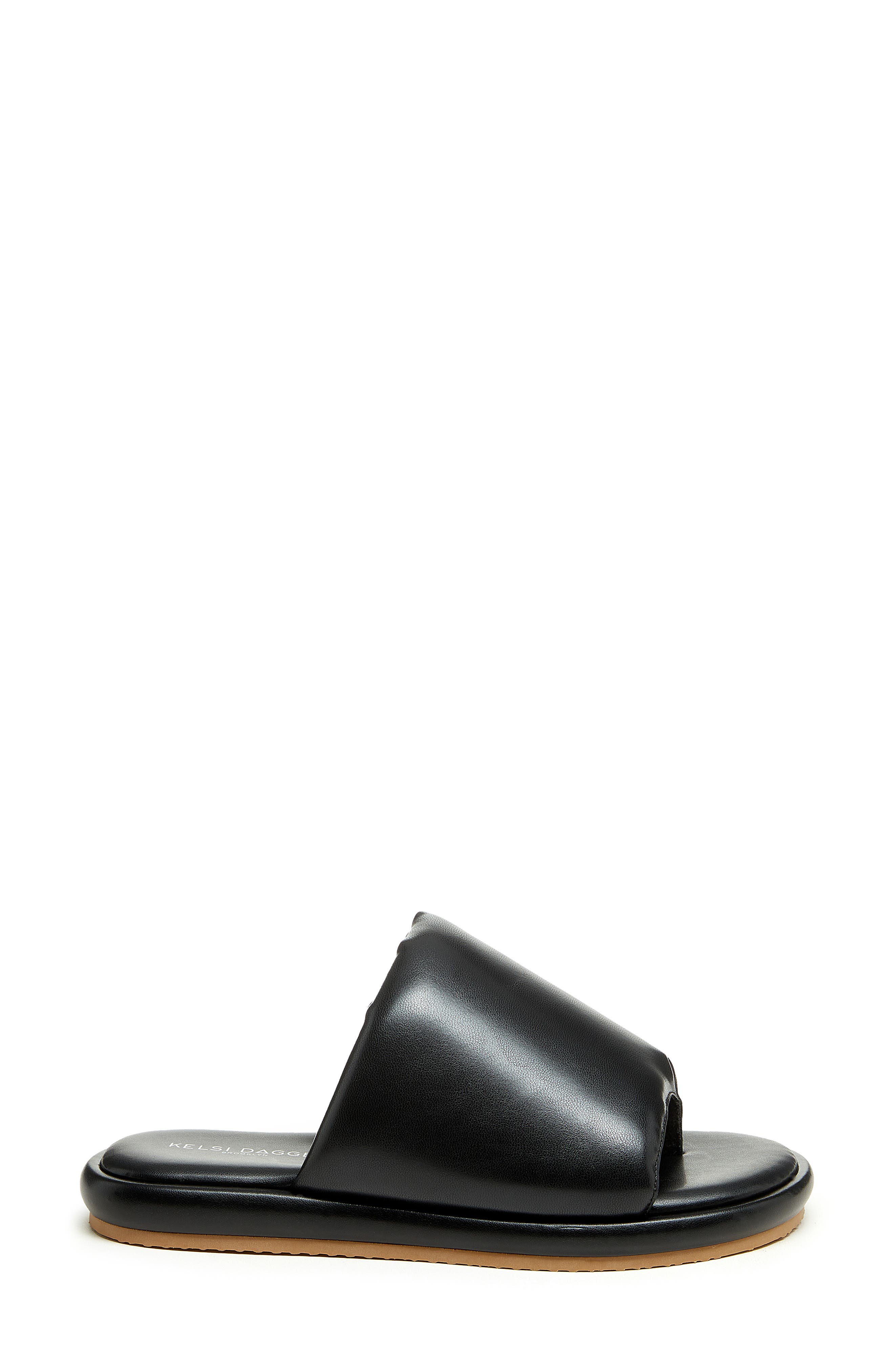 Kelsi Dagger Brooklyn Traveler Slide Sandal, Alternate, color, Black